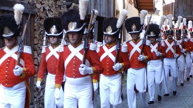 Feast of Corpus Christi with procession of the Grenadiers of God